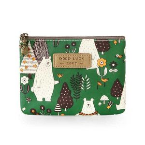 Bear Marca Bonito Moeda Bolsa Mulheres Bolsa Mini Pequeno Cartão De Embreagem Sacos Carteira Carteira Femine Feminina Mujer Girl Teenager