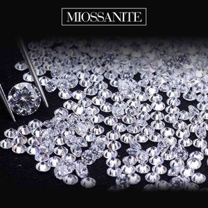 Szjinao 340 sztuk Małe kamienie kamienie Moissanite 0.8mm do 2,9mm D Kolor Luźny Diamentowy Klejnot Dla Materiał Biżuterii Ing