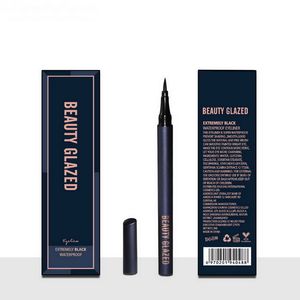 Waterproof Eyeliner Pen Extremely Fine 0.01mm Fast Dry Easy to Wear Long-lasting One-shot Molding Non-staining Beauty Glazed Makeup Eye Liner Pencil