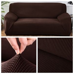 Polar Fleece Fabric Universal Sofa Cover Euro s For Living Room Stretch Sectional Corner Plaids On The 220302