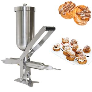 Manual Churros Filler Jam Cream Filling Machine Puff Filler Making Machine 5L Chocolate Sauce And Cake Filler