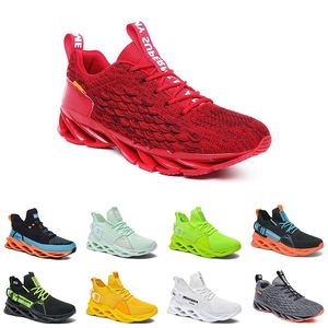 Män Running Shoes Fashion Trainer Triple Black White Red Navy University Blue Mens Outdoor Sports Sneakers Fyrtiofem