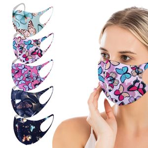 Luhan aynı yıldız maskesi sonbahar ve kış kelebek tasarım toz geçirmez kumaş değil tek kullanımlık yıkanabilir buz ipek pamuk i2en720