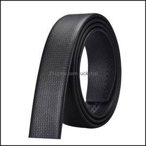 Aessories Fashion Aessoriesedging Matic Buckle Belt Body 115-135Cm Without Leading Business Mesh Cowe Belts Drop Delivery 2021 Jehox