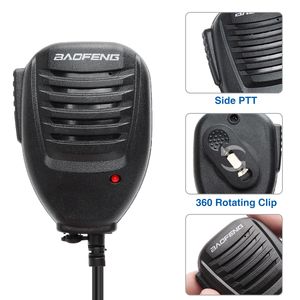 Baofeng Walkie Talkie Mikrofon mikrofon PTT dla przenośnych dwukierunkowych Radio UV-13 Pro UV-5R UV-10R BF-UV5R/888S