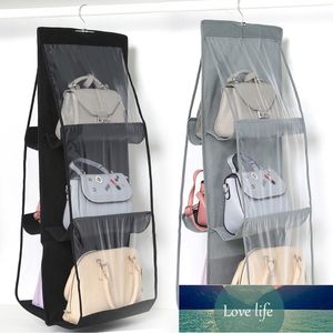 Hanging Handbag Organizer for Wardrobe Closet Transparent Storage Bag Door Wall Clear Sundry Shoe Bag with Hanger Pouch Factory price expert design Quality Latest
