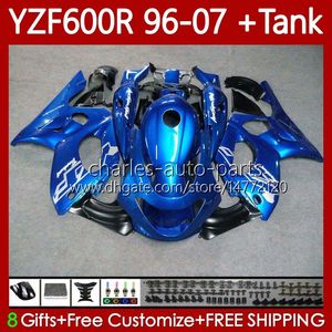 Bodywork + Tanque para Yamaha Thundercat YZF600R YZF METAL AZUL 600R 600 R 1996 1997 1998 1999 2000 2001 Corpo 86No.148 YZF-600R 96 02 03 04 05 06 07 YZF600-R 96-2007 Feeding