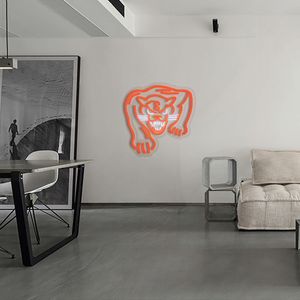 Tiger Sign Holiday Lighting Girl Decoration Home Decoration Bar Public Luoghi pubblici Luce al neon 12 V super luminoso