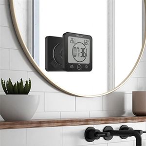 Wholesale clock thermometer humidity for sale - Group buy Waterproof Thermometer Hygrometer Digital Bathroom Shower Wall Stand Clock Humidity Temperature Special Timer Function Shower Kitchena23