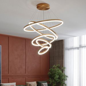 Oświetlenie oświetlenia kryte żyrandol nowoczesny pokój lampa wisząca żywą restaurację dekoracyjne lampy LED wiszące oprawa światła