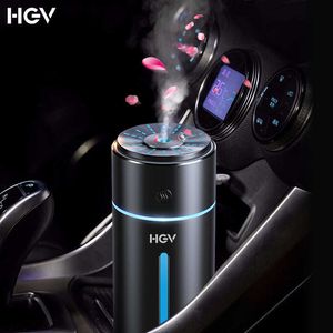 Car Air Aromatherapy Humidifier Aluminum Alloy 260ML USB for Office Home Wireless Humidification Aroma Essential Oil Diffuser 210724