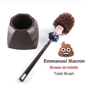 Emmanuel Macron WC Evalette France President Brush Brush Brush Make the Evalet Great Cleather Brosse de Coalette 2219O