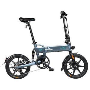 D2s dobrável moped bicicletas elétricas engrenagem de engrenagem da cidade da cidade Ebike Commuter Bike Pneus de 16 polegadas 250W Motor Max 25km / h