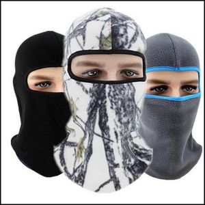 Caps Masks Protective Gear Cycling Sports & Outdoors Unisex Outdoor Sunscreen Men Women Riding Fishing Masked Fl Windproof Ski Mask Winter N