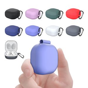 Чехол силиконовых наушников для Samsung Galaxy Buds 2 Live Pro Case Shell Accessory Actors Anti-капля противоударный мягкий протектор