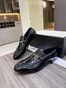 Spring new high quality mens designer luxury Genuine Leather loafers shoes ~ tops mens designer loafers Shoes EU SIZE 39-44