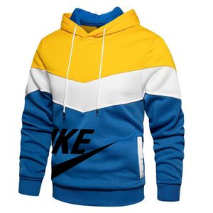 2021 Wiosna Męskie Z Długim Rękawem Bluzy Koszykówka Dunk Bluza Street Hip Hop Pullover Moda Patchwork Dorywczo O-Neck Designer Hoodie Men Men