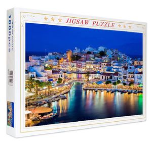 2021 Puzzle Educational Puzzle Games Toys Assembling Picture Landscape Puzzles For Adults Children Kids Gifts Shipped Boat