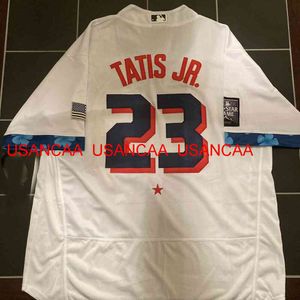 Uomo Donna Youth Fernando Tatis Jr 2021 All Star Game Jersey Nuove maglie cucite XS-5XL 6XL
