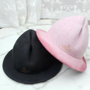 Berets Autumn And Winter Casual Cute 100% Wool Gradient Color Adjustable Cap Japanese Korean Style Woolen Spire Peach Heart Hat