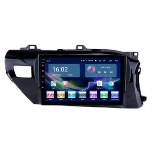 Навигация GPS Автомобильный радио Видеосплеер Android Мультимедиа Octa-Core-Head-Unit для Toyota Hilux 2016-2018 RHD