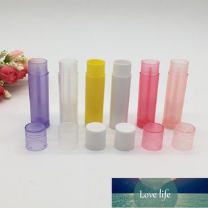 50st 5g Tomt läpprör med twist Bottom Clear Refillable Bottle Lipstick Container för kosmetisk Makeup DIY Tool Storage Flaskor Jarburkar Fabrikspris Expert
