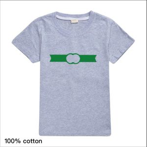 Çocuklar Yaz T-Shirt Klasik Baskı Erkek Giysileri Kız Tops Tees Yuvarlak Boyun Kısa Kollu Bebek Çocuk Giyim Boyutu 100-140