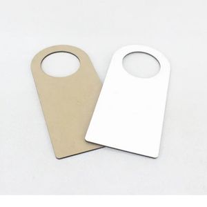 Wooden Made Dye Sublimation MDF Board Gate Knock Decoration Hanging Sign No Disturb Door Hangers GGA4691