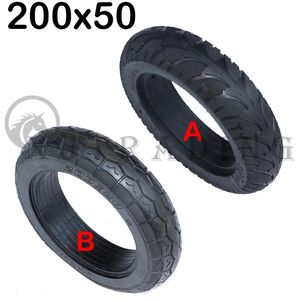 Motorcycle Wheels & Tires High Quality 2 Types Of Solid Tire 8 Inch Non-Pneumatic 200x50 Fit For Electric Gas Scooter