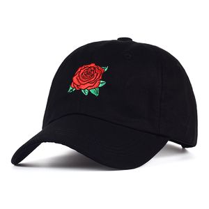 Moda Rose Uomo Donna Berretti da baseball Primavera Estate Cappelli da sole per donna Cappellino snapback solido Cappello papà all'ingrosso