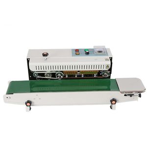 Plastic Bag Continuous Sealing Packing Machine Horizontal Automatic Heating Sealer 110V 220V