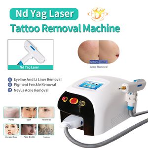 IPL MASHINE ND YAG LASER Q-switched tatuering Borttagning Maskin Beauty Salon Equipment 532nm 1064nm 1320nm Probes