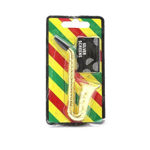 2021 Fashion Design Colorato Creativo Mini Tubi di tabacco Metallo Fumo Bottiglia colorata Forma Tubo di fumo Accessori per la casa Uomini / Donne Regali
