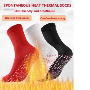 Men's Socks 2021 S Magnetic For Women Men Self Heated Tour Therapy Comfortable Winter Warm Massage Pression