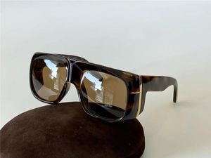 2021 Moda Mulheres Luxo Marca Designer Sunglasses 0733 Quadrado Quadrado Grande Verão Estilo Generoso Quadro De Cor Superior Qualidade UV De Proteção UV