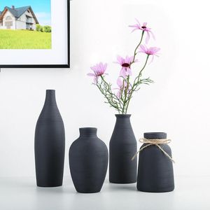 Wholesale american containers for sale - Group buy Vases American Style Creative Ceramic For Living Room Simple Dining Table Flower Container Home Decorative Crafts