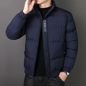 Wholesale black polyester coat for sale - Group buy Men s Down Parkas Coat Winter Black Man Jacket Casual Streetwear Thick Polyester Jackets Print Letter Homme Clothing Oversized M XL