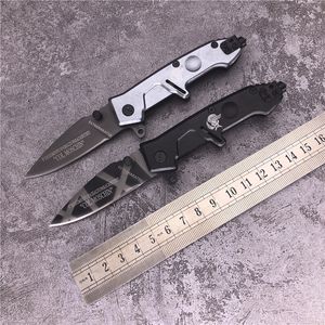 MF2 schnell öffnendes Multifunktions-Klappmesser, 440C-Klinge, Aluminiumgriff mit Clip-Glasbrecher für Outdoor-Camping-Überlebens-EDC-Werkzeuge