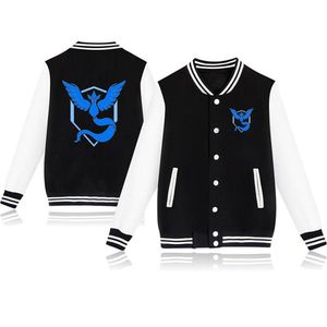 Men's Jackets Men Women Team Jacket Autumn Winter Fashion Instinct Mystic Valor Print Hipsters Unisex Casual Sweatshirts