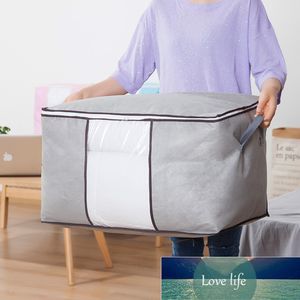 Borsa organizer per valigie da viaggio Borsa per riporre vestiti in trapunta antipolvere di grande capacità per accessori per la camera da letto domestica