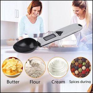 Weighing Scales Measurement Analysis Instruments Office School Business & Industrial 500G/0.1G Digital Lcd Spoon Measuring Electronic Food W