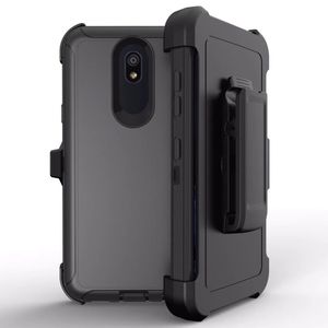 OnePlus 6T Alcatel 3V 2019 Defender Belt Clipヘビーデューティ保護電話カバービルドスクリーンプロテクターのケース