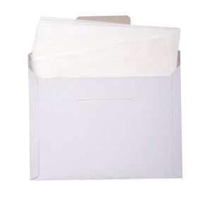 Wholesale stick white for sale - Group buy Brown White Baking Paper Bag Sheets Bakery BBQ Party Non stick Double sided Parchment Rectangle Oven Silicone Oil Papers