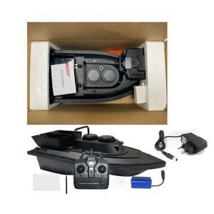 D11 Smart RC Bait Boat Giocattoli Dual Motor Fish Finder Nave Barca Telecomando 500m Barche da pesca Motoscafo Strumento di pesca Modello giocattolo 201204