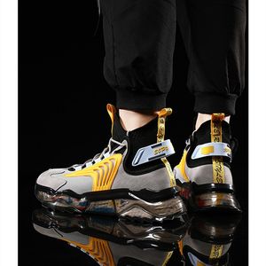 2021 Meias Altas Running Torre Sapatos Multi Cor Respirável Sapata Casual Versão Coreana Versão Masculina Moda Popcorn Solas Soft Space Travel Men Sneaker 39-46