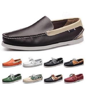 STYLE250 TMENS Correndo Sapato Britânica Preto Branco Branco Marrom Verde Amarelo Moda Vermelha Ao Ar Livre Sapatos Esportivos Respiráveis