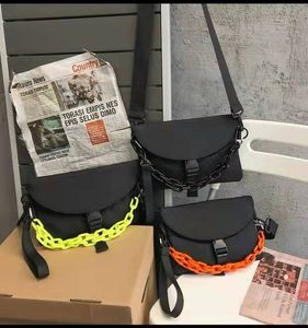 Lüks Omuz Çantaları Tasarımcı Messenger Çanta Adam Rahat Göğüs Çantası Çapraz Vücut Su Geçirmez Naylon Satchel Debriyaj Çanta Ayrılabilir Omuz Kayışı Çanta Hip Hop HBP