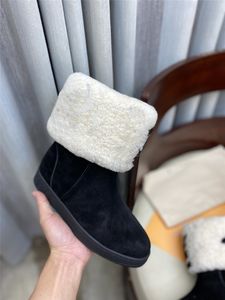 Mulheres Principais Botas de Ankle Moda Lace Up Plataforma de Couro Martin Boot Top Designer Ladies Carta Imprimir Inverno Booties Shoes 27