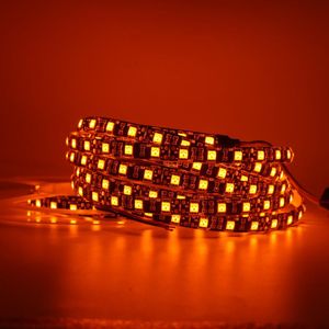 Paski LED Strip Light nm True Orange SMD Tapeta Diode Diode Lights V M M M Elastyczna lampa sznurka