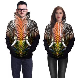 Yeni Erkek Kadın Tasarımcılar Hoodies Moda Sweatshirt Adam Uzun Kollu Erkekler Kadın Orman Departmanı Fil Giyim B101-237